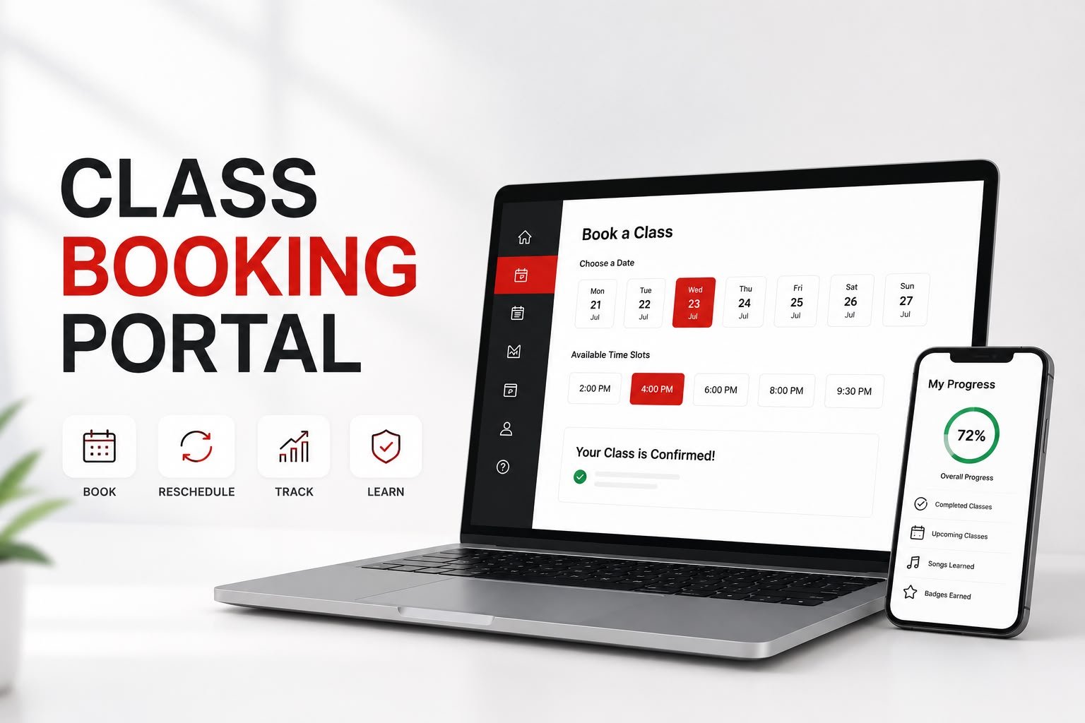 Class Booking Portal